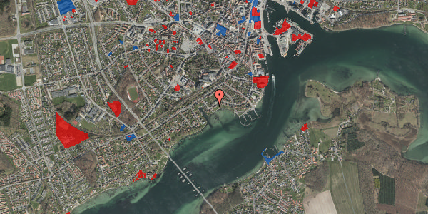 Jordforureningskort på Niels Juels Vej 29, 5700 Svendborg