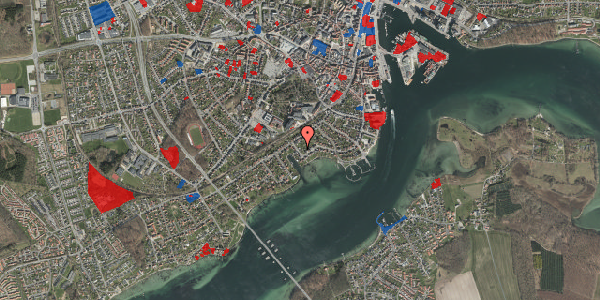 Jordforureningskort på Niels Juels Vej 36, 5700 Svendborg