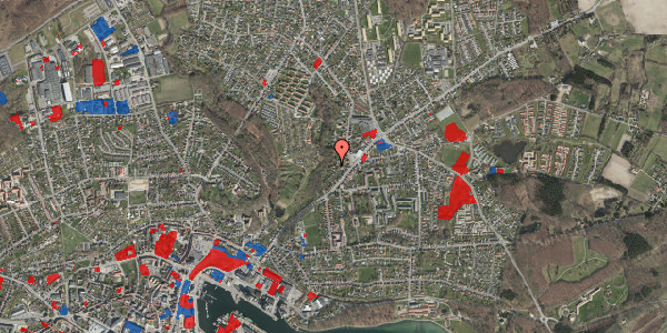 Jordforureningskort på Nyborgvej 95, st. , 5700 Svendborg