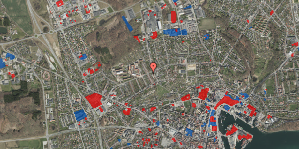 Jordforureningskort på Nylandsvej 28, 5700 Svendborg