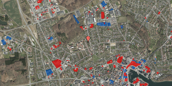 Jordforureningskort på Nylandsvej 54, 5700 Svendborg