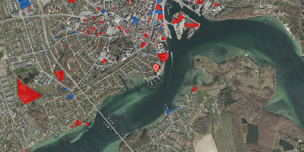 Jordforureningskort på Otte Ruds Vej 4, 5700 Svendborg