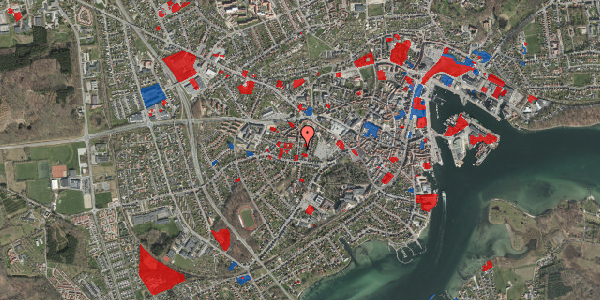 Jordforureningskort på Ragnhildsvej 8, 1. tv, 5700 Svendborg