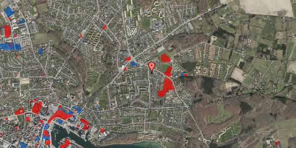 Jordforureningskort på Sanddalsvej 10, 5700 Svendborg