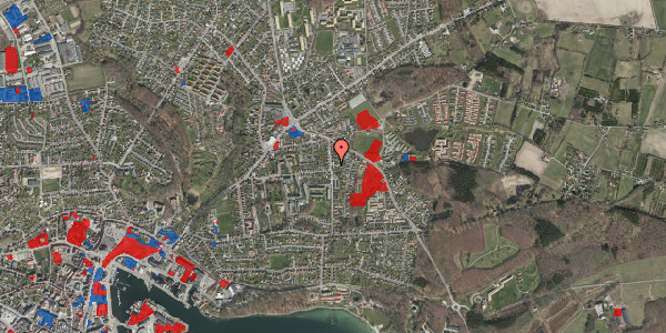 Jordforureningskort på Sanddalsvej 13, 5700 Svendborg