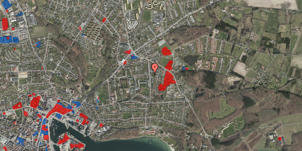 Jordforureningskort på Sanddalsvej 19, 5700 Svendborg