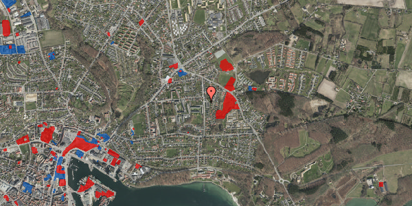 Jordforureningskort på Sanddalsvej 25A, 5700 Svendborg