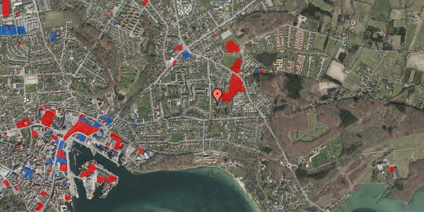 Jordforureningskort på Sanddalsvej 41, 5700 Svendborg