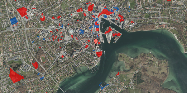 Jordforureningskort på Skattergade 31, 5700 Svendborg