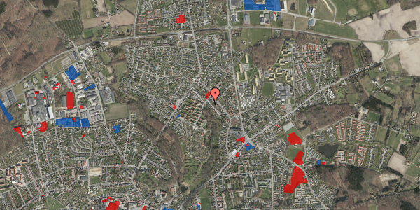 Jordforureningskort på Skovvang 21, 5700 Svendborg