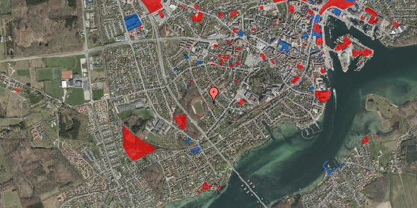 Jordforureningskort på Skovvej 37, 5700 Svendborg