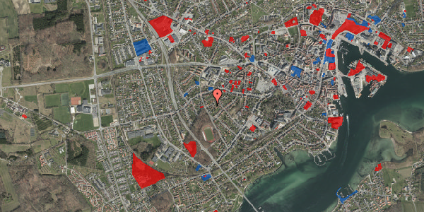 Jordforureningskort på Smedevænget 2, 5700 Svendborg