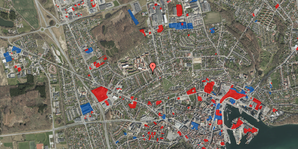 Jordforureningskort på Struebjerg 11, 5700 Svendborg