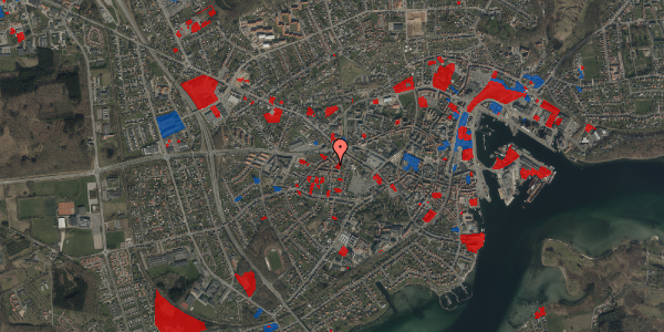 Jordforureningskort på Støberbakken 6, 1. th, 5700 Svendborg