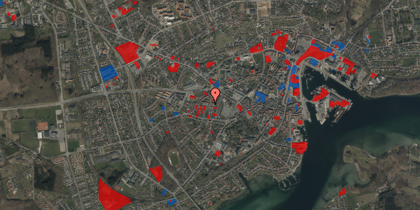 Jordforureningskort på Støberbakken 12, 1. th, 5700 Svendborg