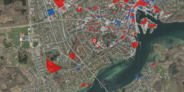 Jordforureningskort på Søkildevej 3, 5700 Svendborg