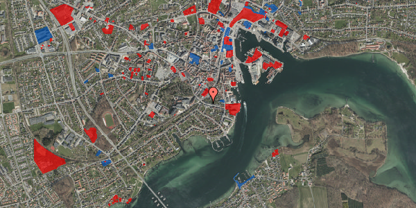 Jordforureningskort på Valdemarsgade 20, 5700 Svendborg