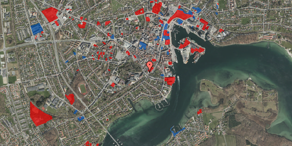 Jordforureningskort på Valdemarsgade 38, 5700 Svendborg