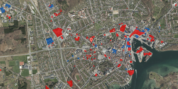 Jordforureningskort på Vesterlund 10, 5700 Svendborg