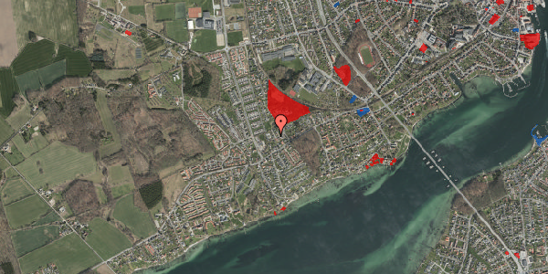 Jordforureningskort på Viemaen 10, 5700 Svendborg