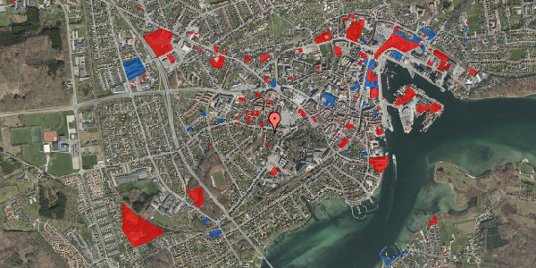 Jordforureningskort på Vilhelmskildevej 12, 5700 Svendborg