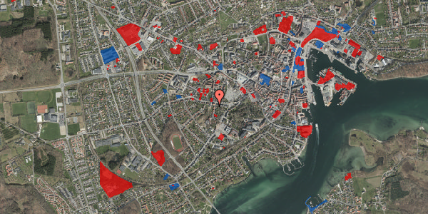 Jordforureningskort på Vilhelmskildevej 15, 5700 Svendborg