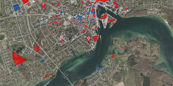 Jordforureningskort på Willemoesvej 18, 5700 Svendborg