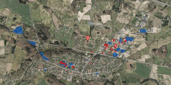 Jordforureningskort på Hesbjerglund 8, 5492 Vissenbjerg