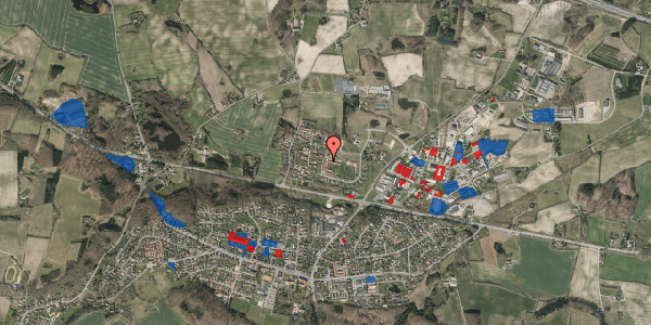 Jordforureningskort på Hesbjerglund 11, 5492 Vissenbjerg