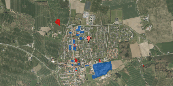 Jordforureningskort på Odinsvej 7, 6070 Christiansfeld