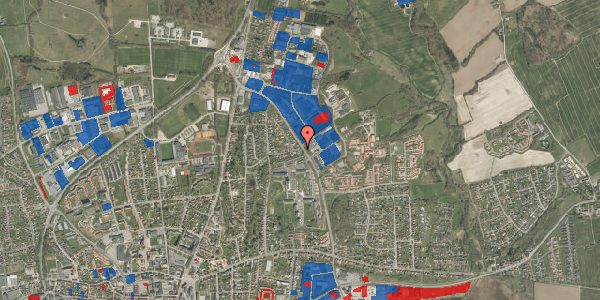 Jordforureningskort på Nystadvej 18, 6100 Haderslev