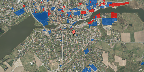 Jordforureningskort på Olaf Ryes Vej 3, 6100 Haderslev