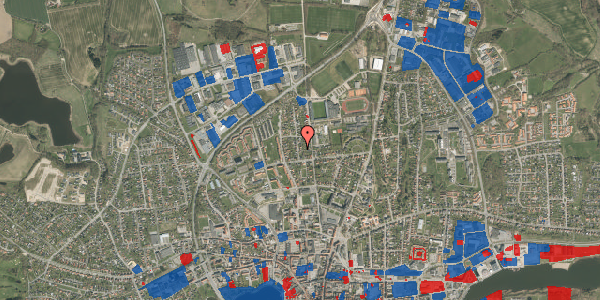 Jordforureningskort på P.A. Madvigs Vej 4, 6100 Haderslev