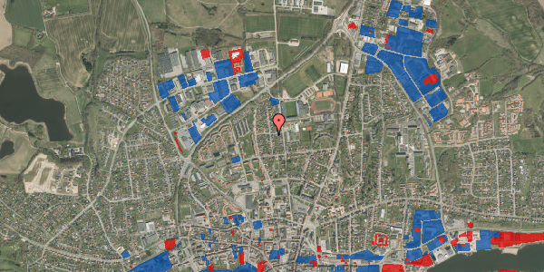 Jordforureningskort på P.A. Madvigs Vej 14, 6100 Haderslev
