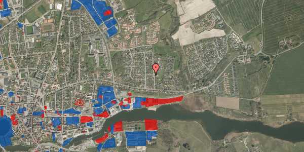 Jordforureningskort på Solbakken 13, 6100 Haderslev