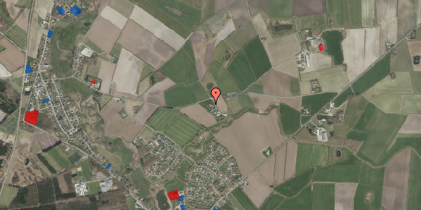 Jordforureningskort på Landebyvej 10, 6240 Løgumkloster