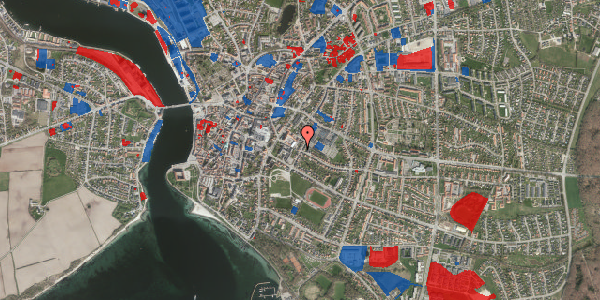 Jordforureningskort på Ahlmannsvej 11, 1. , 6400 Sønderborg