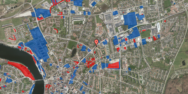 Jordforureningskort på Alsgade 41, 6400 Sønderborg