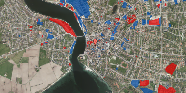 Jordforureningskort på Bjerggade 22, 6400 Sønderborg