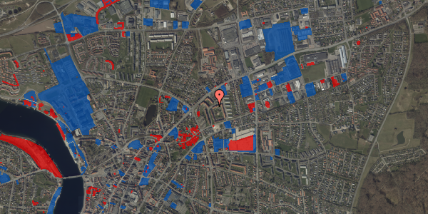 Jordforureningskort på Borgmesterløkken 4, 2. th, 6400 Sønderborg