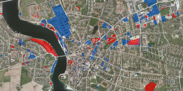 Jordforureningskort på Brandtsgade 13, 1. th, 6400 Sønderborg