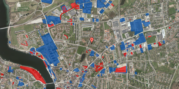 Jordforureningskort på Damgade 52, 6400 Sønderborg