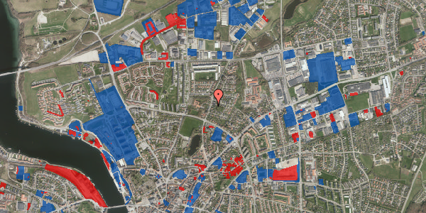 Jordforureningskort på Damgade 58, 6400 Sønderborg