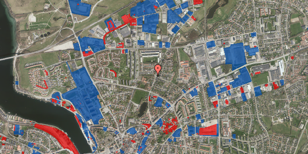 Jordforureningskort på Damgade 63, 6400 Sønderborg