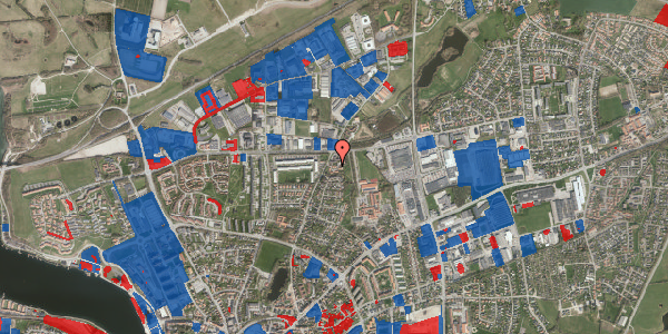 Jordforureningskort på Damhaven 14, 6400 Sønderborg