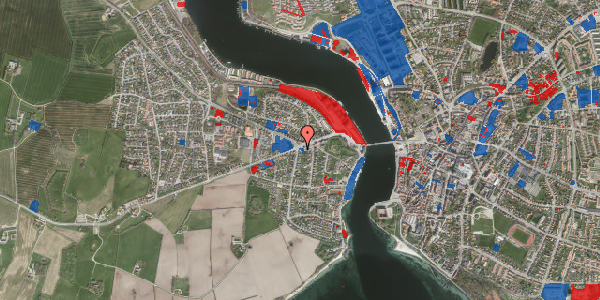 Jordforureningskort på Dybbølgade 23, 1. , 6400 Sønderborg