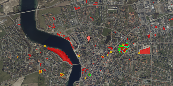 Jordforureningskort på Engelshøjgade 22, 1. th, 6400 Sønderborg