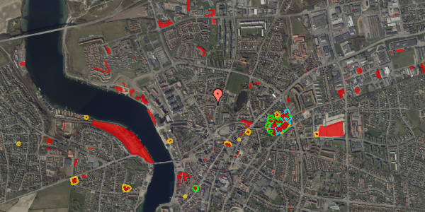 Jordforureningskort på Højvang 3, 6400 Sønderborg