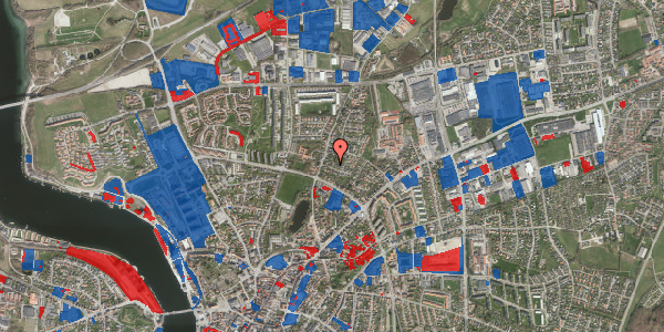 Jordforureningskort på Irisbakken 1, 6400 Sønderborg