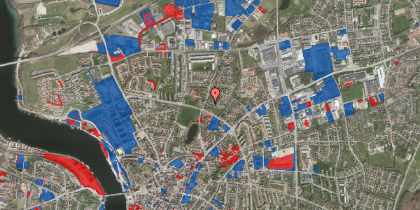 Jordforureningskort på Irisbakken 2, 6400 Sønderborg